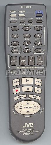 LP20337-008, LP20337-013 пульт для видеомагнитофонов JVC HR-V405EE и других