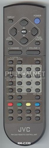 RM-C220 , RM-C223 , RM-C232 ,RM-C236 пульт для телевизора JVC