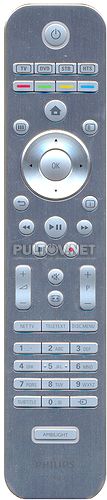 RC4496/01 (3128 147 21451) пульт для телевизора Philips 40PFL9704H/60 и др