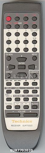 EUR7702020 пульт для AV-ресивера Technics SA-DX750