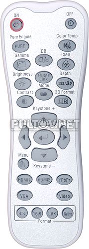 5041840700 пульт для проектора Optoma HD50 и др.
