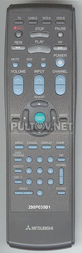 290P035B1 [TV/VCR]оригинальный пульт ДУ (ПДУ)