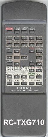 RC-TXG710 [VCR]оригинальный пульт ДУ (ПДУ)