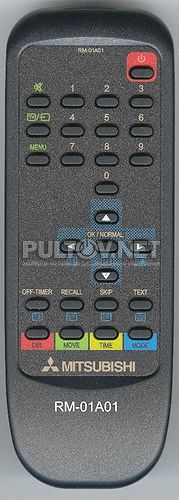 RM-01A01 пульт для телевизора Mitsubishi CT-21T7R