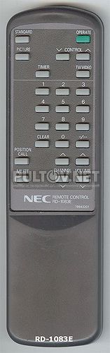 RD-1083E пульт для телевизора