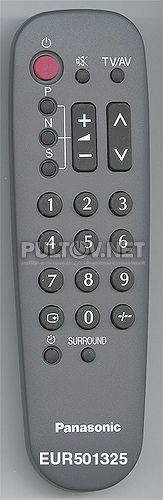 EUR501325 пульт ДУ (ПДУ) для телевизоров Panasonic TC-2550R и других