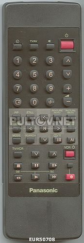 EUR50708 неоригинальный пульт для телевизора Panasonic