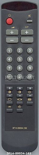 3F14-00034-141 (-162, 300, 842, 843) , AKAI 3F14-00032-160 пульт для телевизора