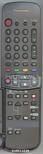 EUR511029 пульт для телевизора Panasonic