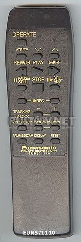 EUR571110 пульт для видеомагнитофона Panasonic 