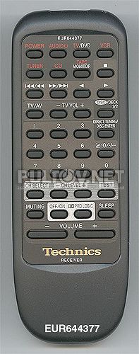 EUR644377 пульт для ресивера Panasonic SA-EX310 и др.