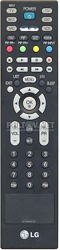 6710900010E неоригинальный пульт ДУ для телевизора LG 