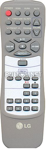 6710RCWM07A пульт для магнитолы LG LPC-LM535X и др.