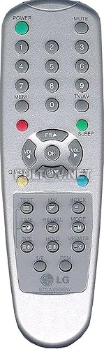 6710V00082W неоригинальный пульт для телевизора LG 