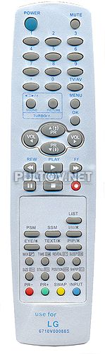 6710V00088A  НЕоригинальный пульт для телевизора LG RT-29FB75RB и других
