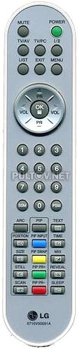 6710V00091A пульт для телевизора LG RZ-17LZ20