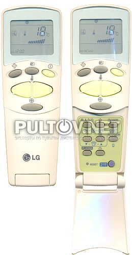 6711A90031C , LG 6711A90031Y, LG AKB35866803 пульт для кондиционера с PLASMA (ионизация воздуха) + заслонки >