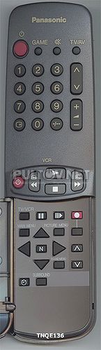 TNQE136 пульт для телевизора PANASONIC ТС–29V80R и др.
