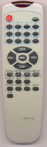KEX1D-C37, AKAI KEX1D-С55 [TV] неоригинальный пульт ДУ (ПДУ)