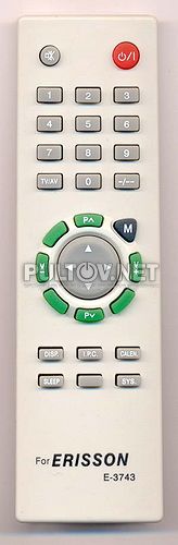 E-3743 пульт для телевизора Techno TS-3710 и других
