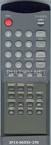 3F14-00033-270 пульт для телевизора Samsung CS-7230Z