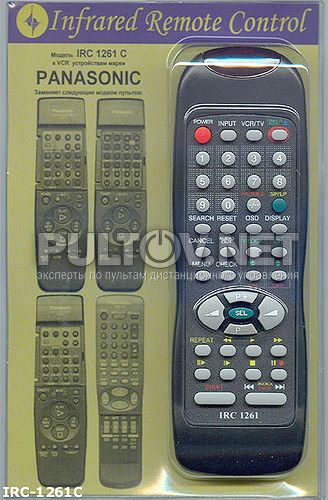 заменяющий IRC-1261D [PANASONIC VCR]