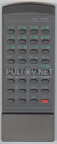 RC-700 пульт для телевизора Sanyo C21EM13 и др.