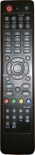 9500 HD PVR 2CI 2CX Plus пульт для спутникового ресивера Opticum