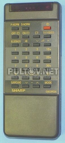 G0833PESA пульт для телевизора Sharp