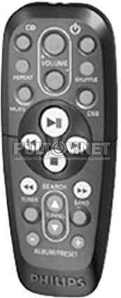RC665S, 994000001384 оригинальный пульт для магнитолы Philips AZ-3067