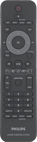 996510013745 оригинальный пульт для домашнего кинотеатра Philips HTS6515