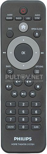 996510062717, RC-2802 пульт для домашнего кинотеатра Philips HTD3510 и др.