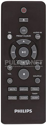 996510063432 пульт для музыкального центра Philips BTM2180/12