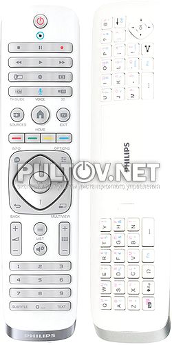 996590021555 (YKF355-006) оригинальный двухсторонний пульт для телевизора Philips 48PFS8109/60 и др.