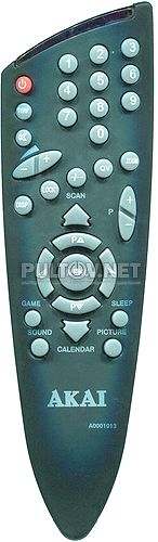 A0001013 пульт для телевизора Akai 21CTU80BB и других