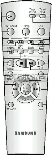 AH59-00134Q пульт для музыкального центра SAMSUNG MM-B7 и других