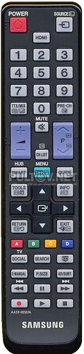 AA59-00507A оригинальный пульт для телевизора с функцией 3D Samsung UE-40D6100SW