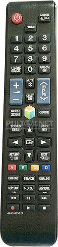 AA59-00582A неоригинальный пульт для телевизора Samsung UE40ES5500 и других