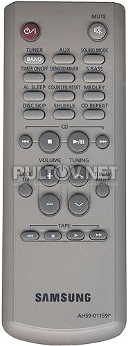 01159P , AH59-01159P пульт для музыкального центра SAMSUNG MAX-J530