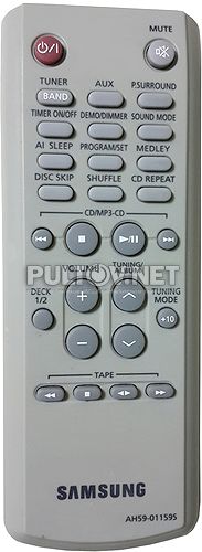 AH59-01159S пульт для музыкального центра Samsung MAX-ZJ730