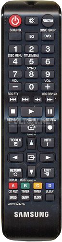 AH59-02427A пульт для музыкального центра SAMSUNG MM-E330D и других (для моделей с воспроизведением DVD !)