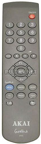 SPH3 GUESTLINK пульт для телевизора AKAI SP55A1 (гостиничный) 