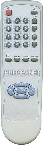 TV-5620-65, AKAI BT-0221A пульт для телевизора