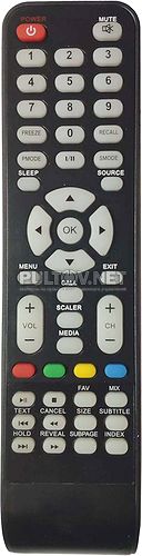 BT-0548A-CV, A3001012 неоригинальный пульт для телевизора AKAI LEA-32M12