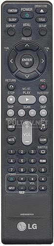 AKB36087431 оригинальный пульт для музыкального центра LG XB64