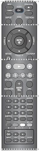RM-STHBD30E, AKB37006122 пульт для домашнего кинотеатра JVC TH-BD30EE