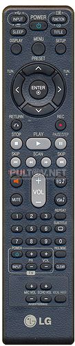 AKB37026802 пульт для домашнего кинотеатра LG HT554TH