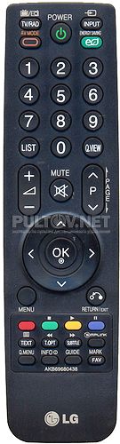 AKB69680403 , LG AKB69680408, LG AKB69680438 оригинальный пульт для телевизора LG 50PQ200R и других