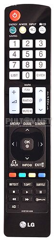 AKB72914209 = AKB72914202 оригинальный пульт для телевизора LG 47LE5900 и других
