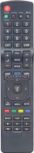 AKB72915236 , LG AKB72915244 неоригинальный пульт для телевизора LG 32LV4500 и других.
